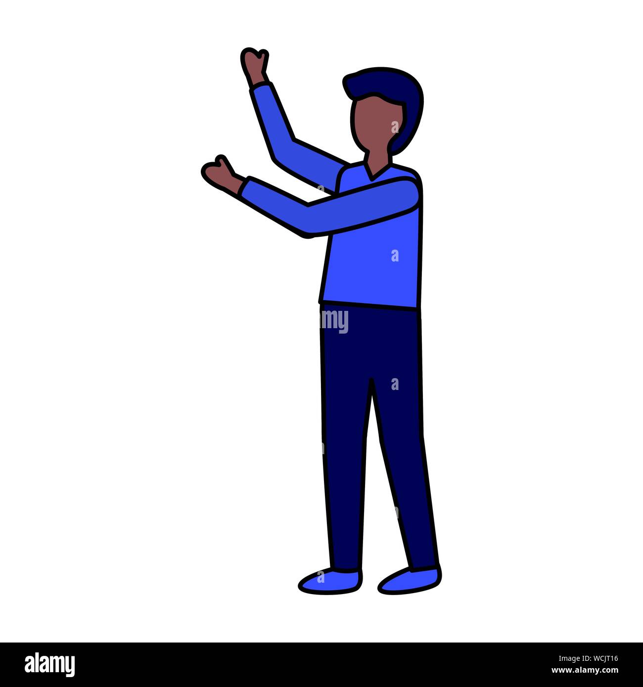 Isolated avatar man vector design Stock Vector Image & Art - Alamy