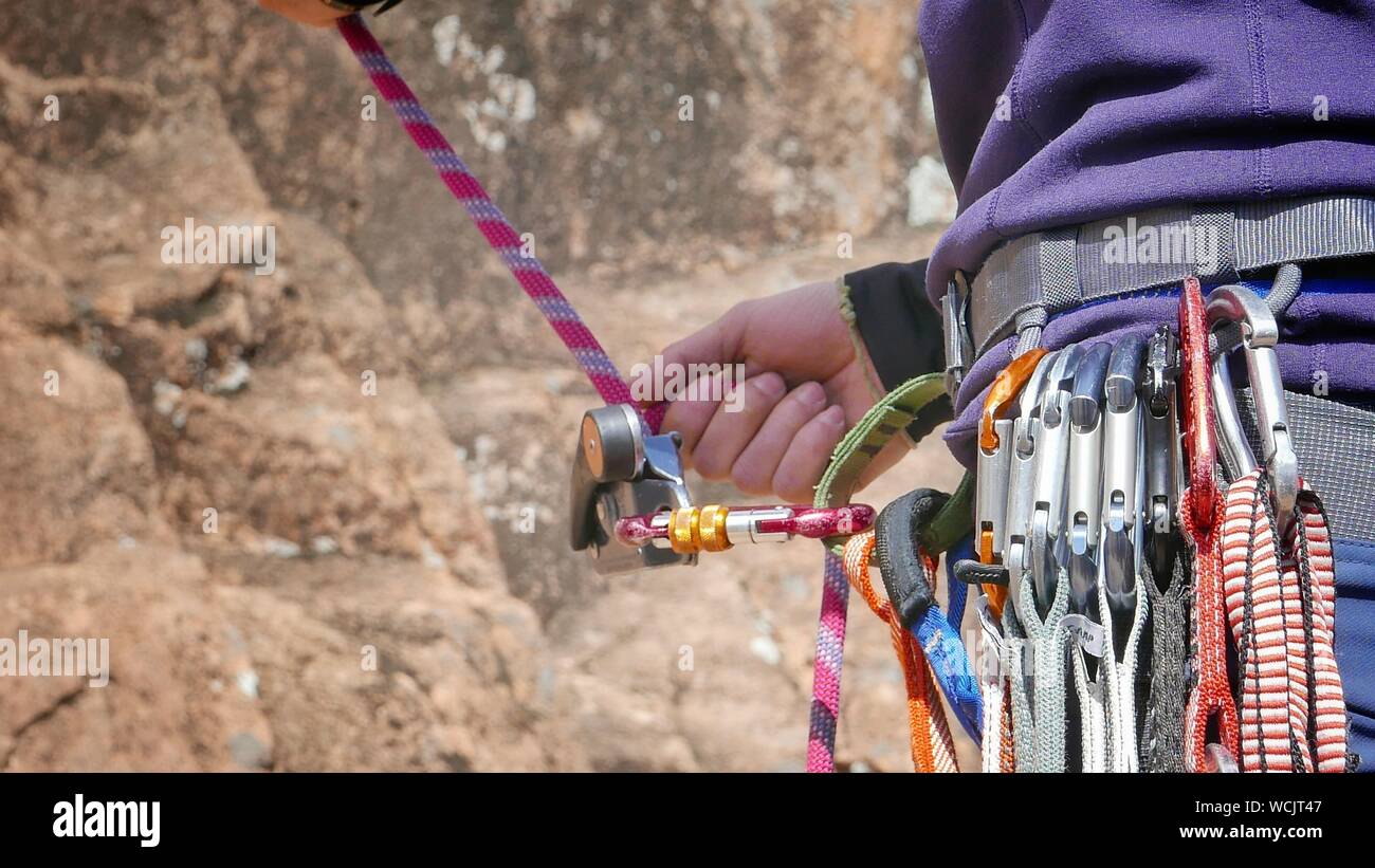 Climbing safety equipment hires stock photography and images Alamy