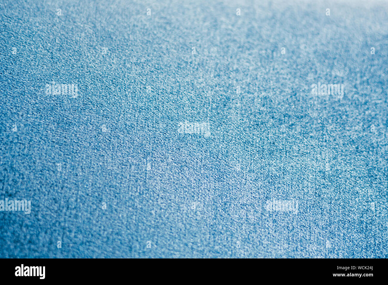 Full Frame Shot Of Blue Denim Stock Photo