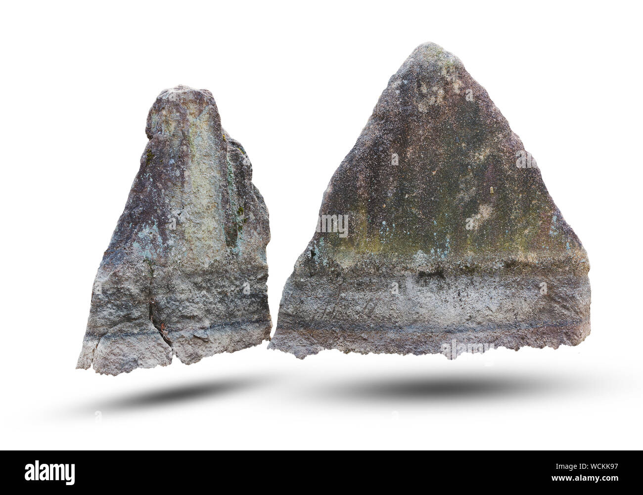 Big Rock Isolated On White Background Object With Clipping Path Stock Photo Alamy