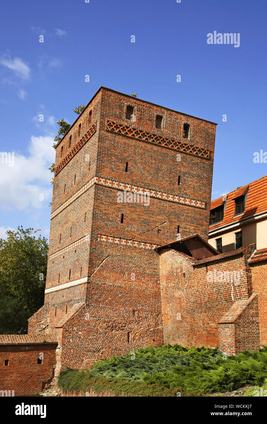 Leaning Tower Krzywa Wieza In Torun Poland Stock Photo Alamy leaning-tower-krzywa-wieza-in-torun-poland-stock-photo-alamy
