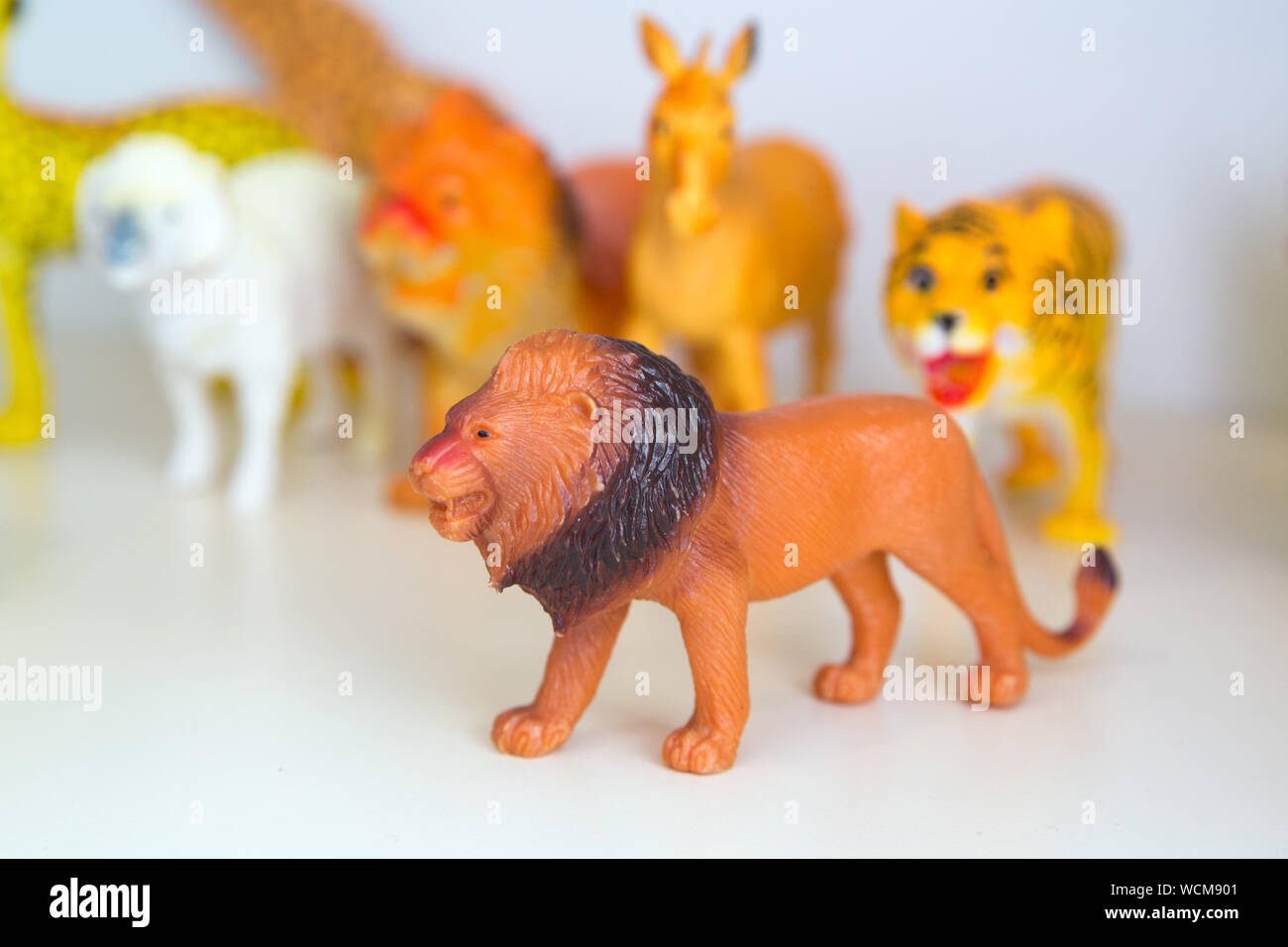 rubber lion toy