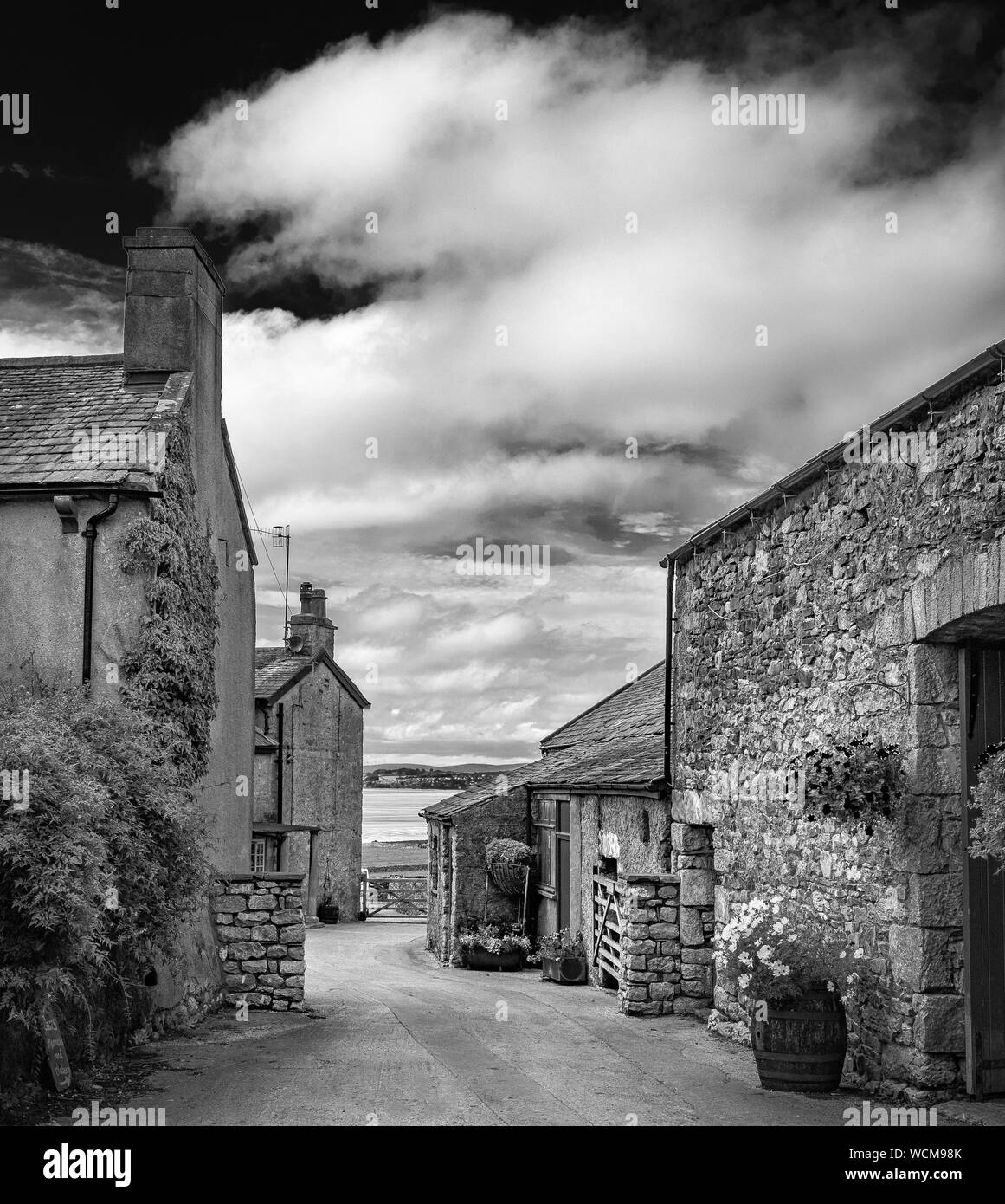 Scenic Lancashire around Jenny Browns Point, Lancashire, united Kingdom. Stock Photo