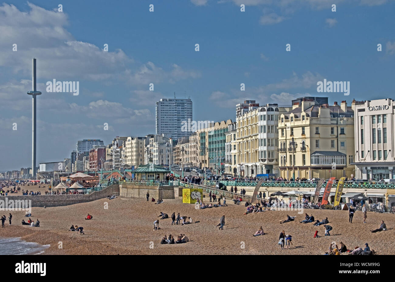 Palace pier i360 tower hi-res stock photography and images - Alamy
