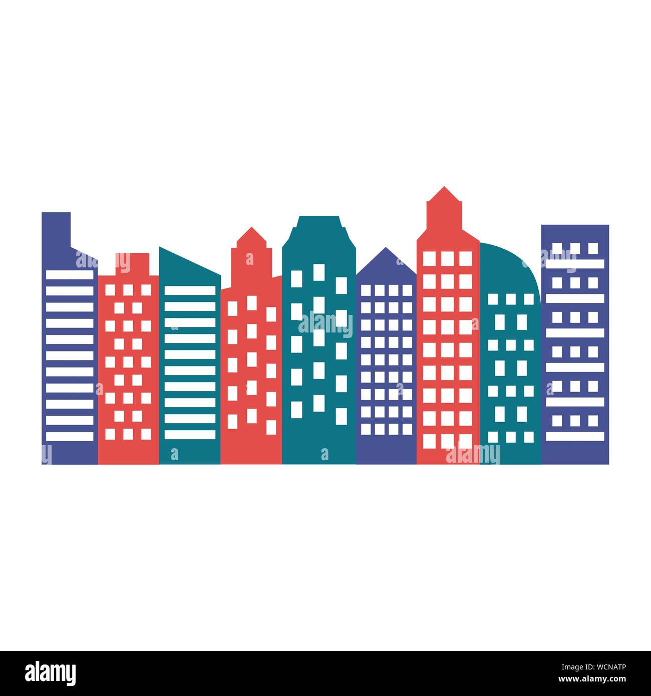 Isolated city vector design Stock Vector Image & Art - Alamy