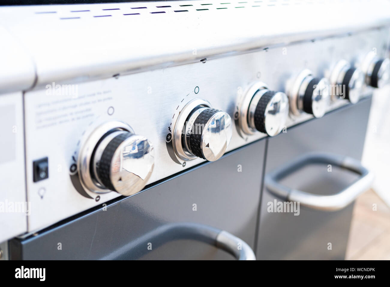 Outdoor gas grill knobs hires stock photography and images Alamy