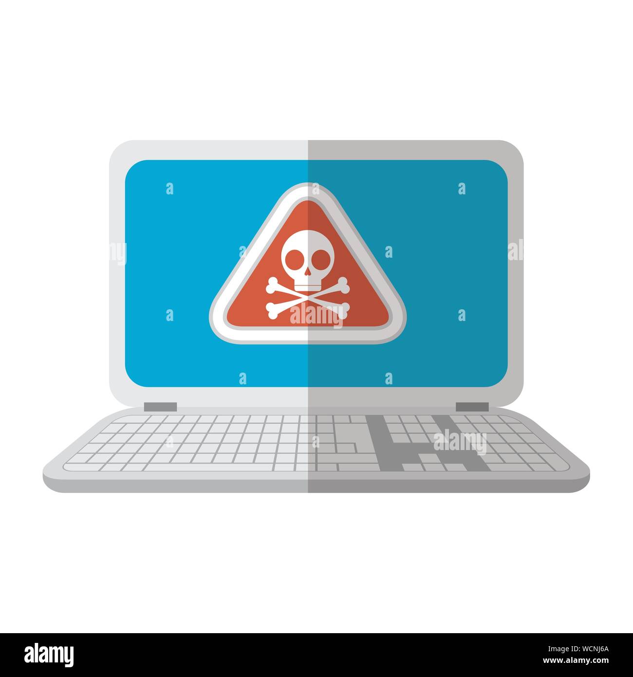 Laptop of security system vector design Stock Vector Image & Art - Alamy