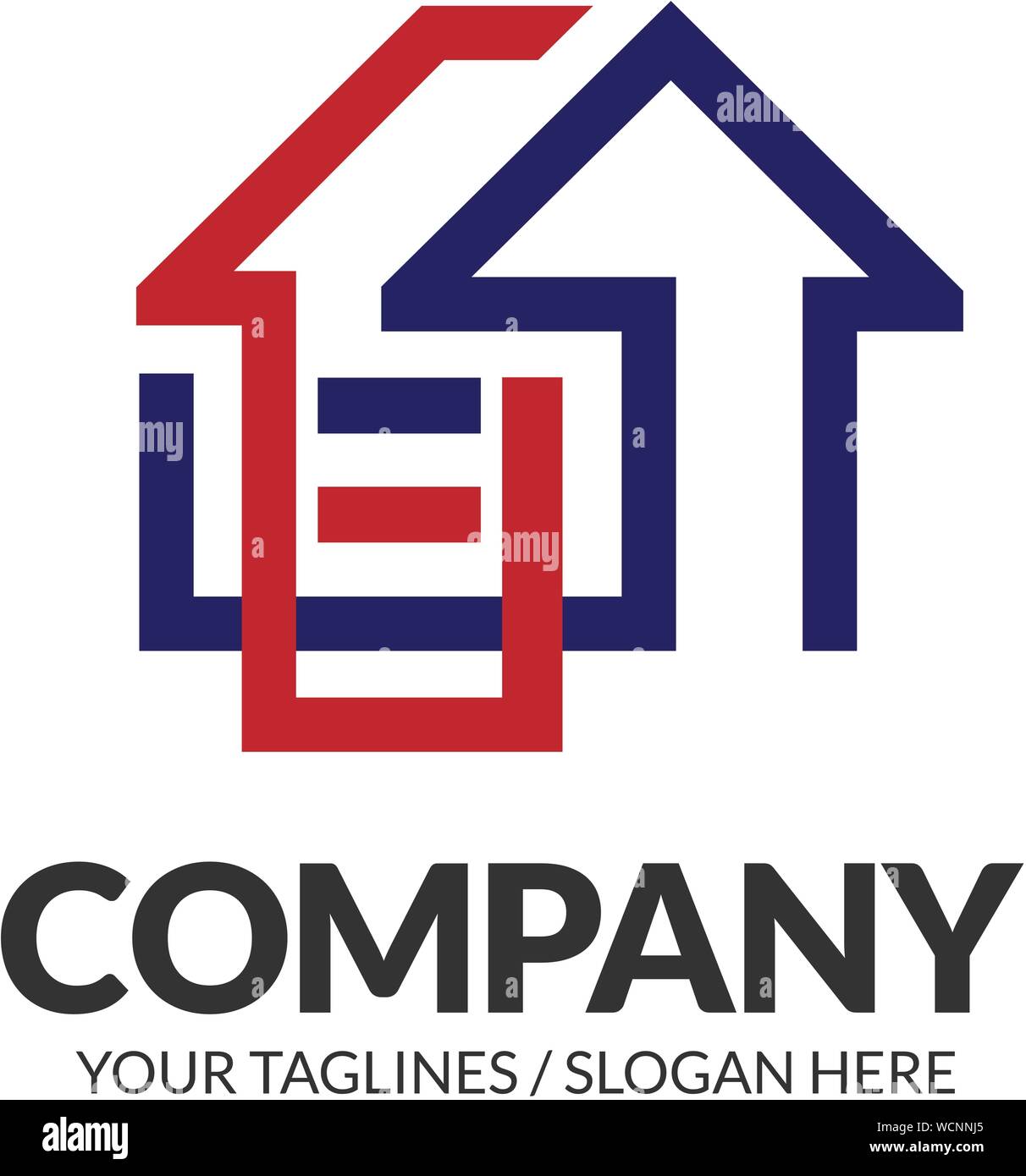 Creative Real Estate Logo Property And Construction Logo Design Vector Stock Vector Image And Art 3144