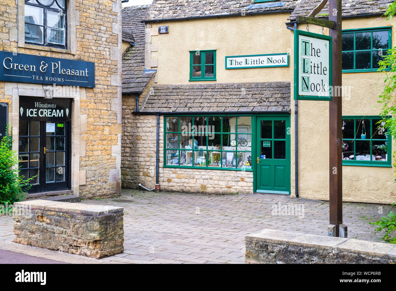 The Little Nook shop. Bourton on the Water, Cotswolds, Gloucestershire