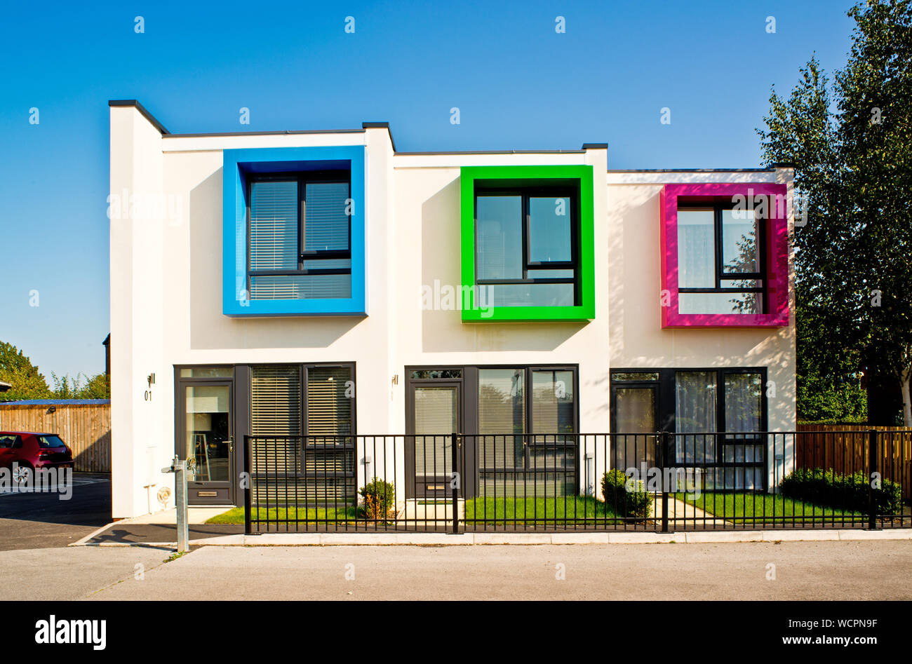 Appartments, Clifton Moor, York, England Stock Photo Alamy