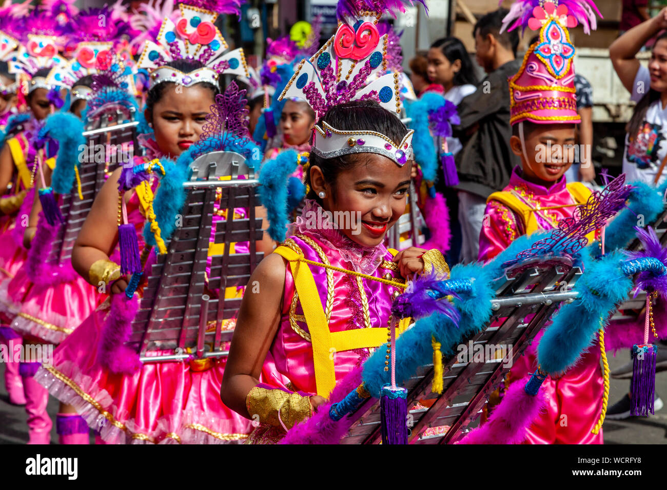 Local Elementary Schools Compete In The Tambor Trumpa Martsa Musika