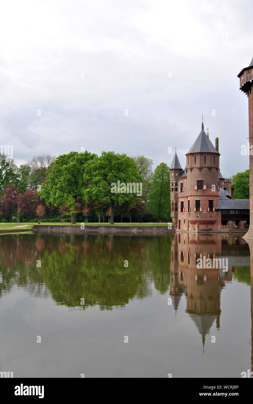 Utrecht, Holland. Haar Castle Stock Photo