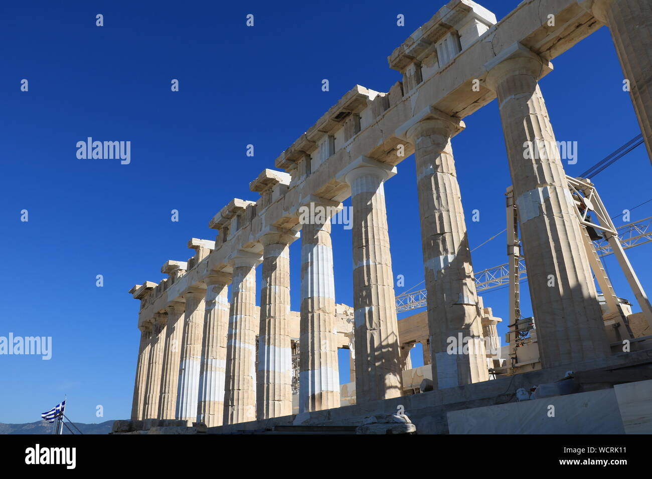Parthenon, Acropolis of Athens Stock Photo