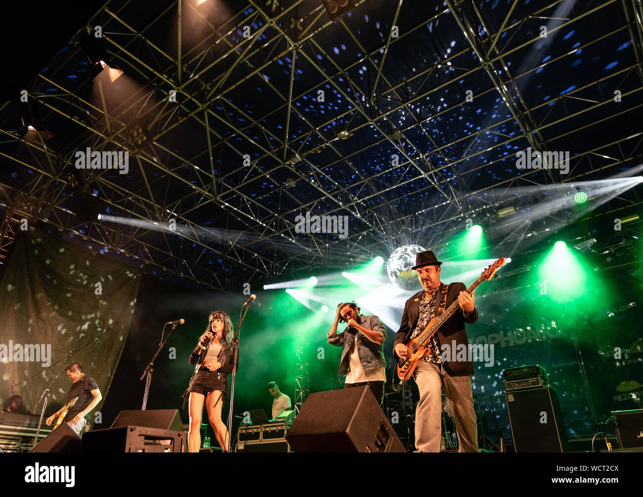 Bergamo, Italy - August 24, 2019: The Italian musical project organized ...