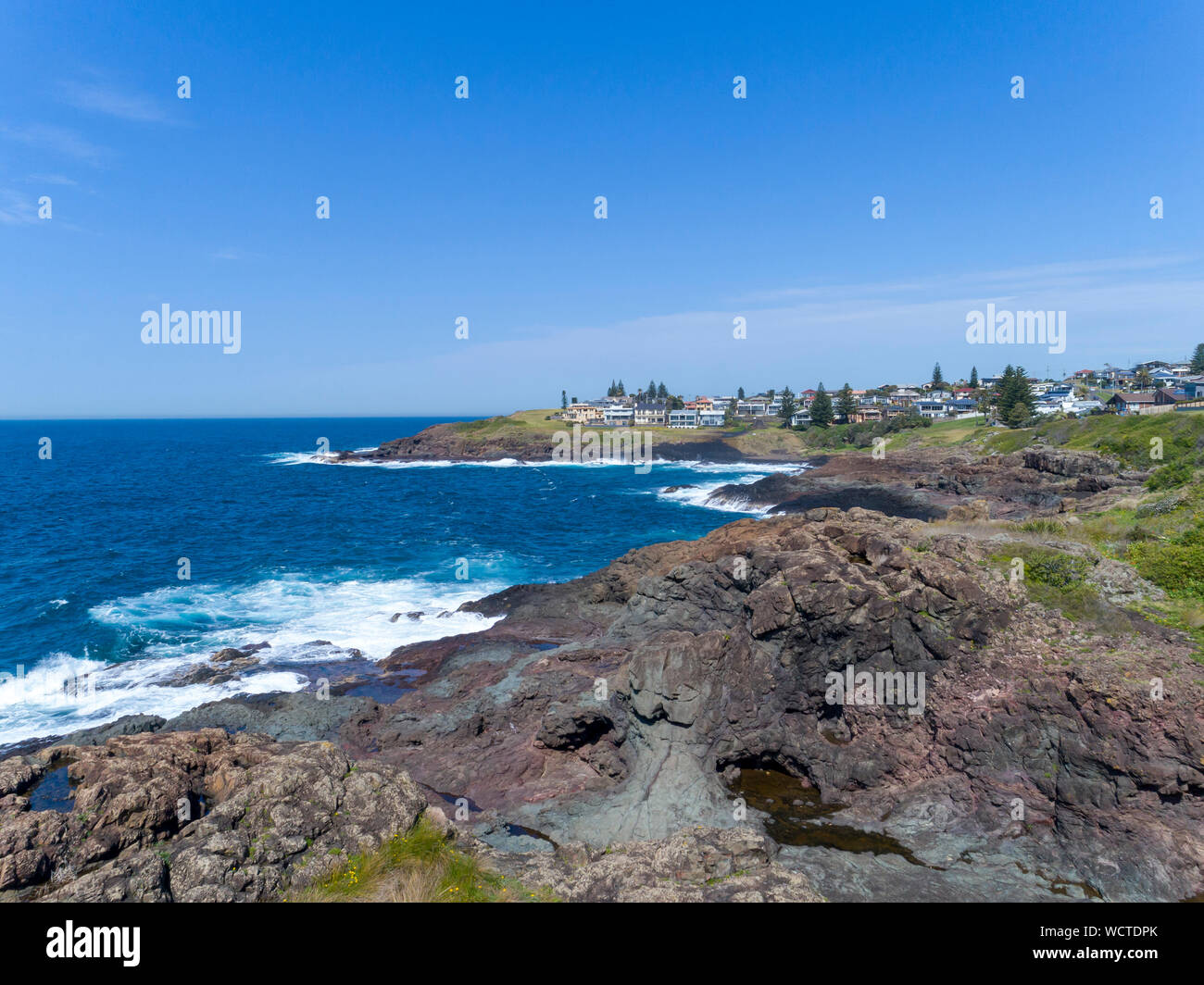 Kaleula Head in Kiama on the New South Wales south coast in Australia Stock Photo