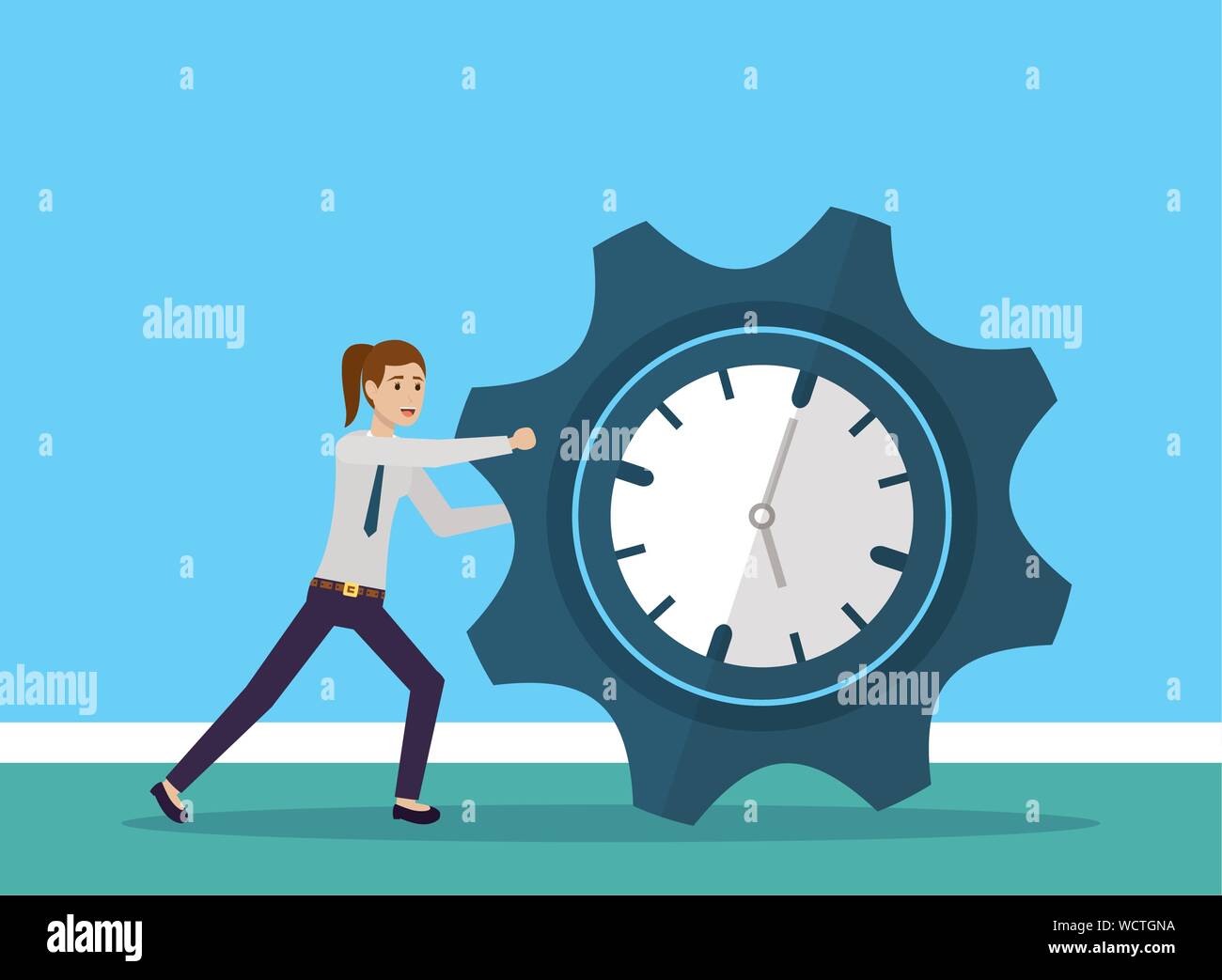 people business success productivity image Stock Vector Image & Art - Alamy