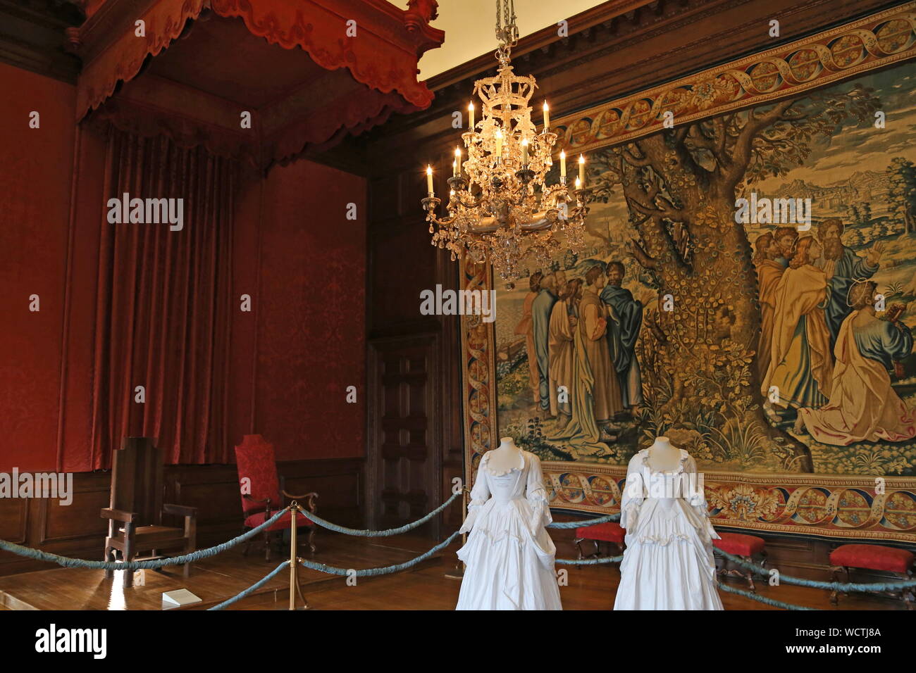 Queen's Privy Chamber, Hampton Court Palace, East Molesey, Surrey