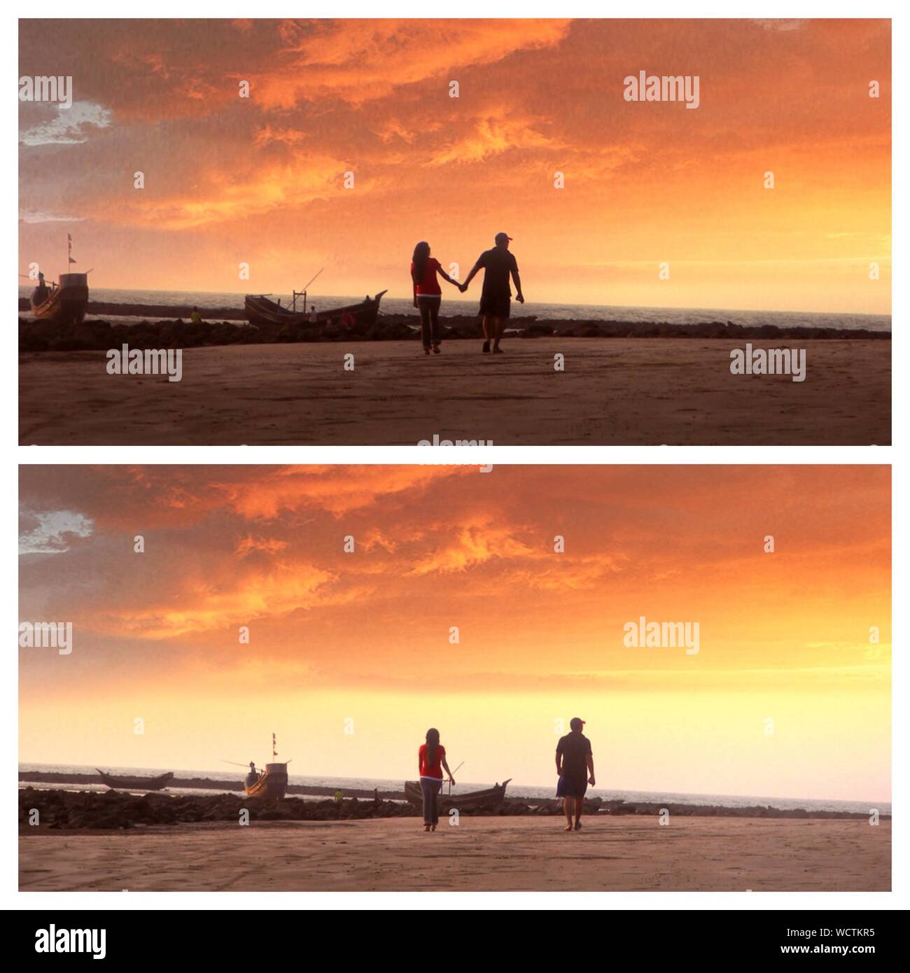 Beach collage hi-res stock photography and images - Alamy