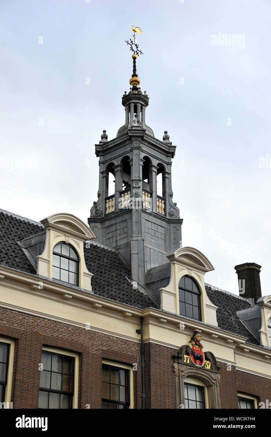 Town hall, downtown, Edam, Netherlands, Europe Stock Photo