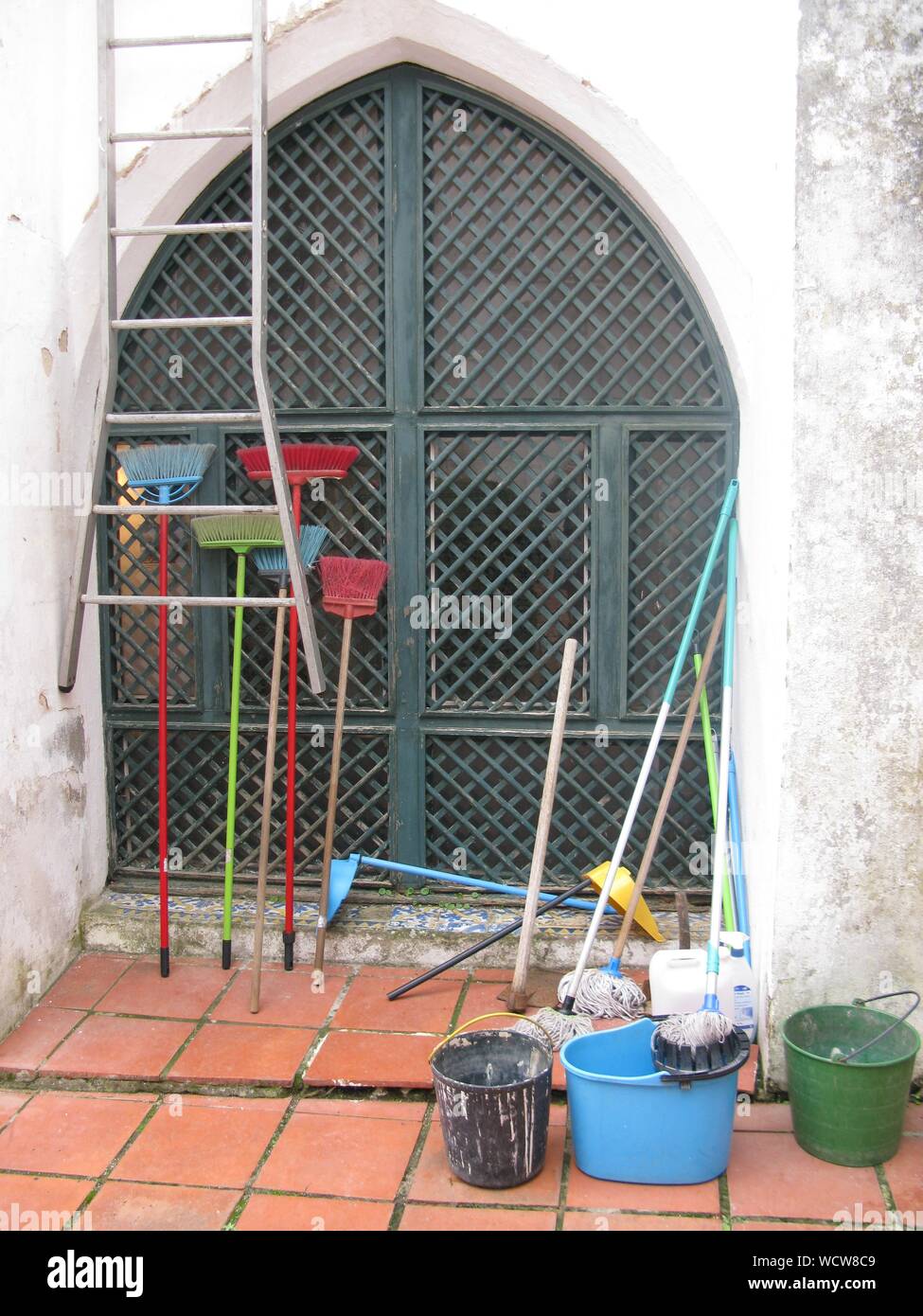 Buckets and brooms hires stock photography and images Alamy