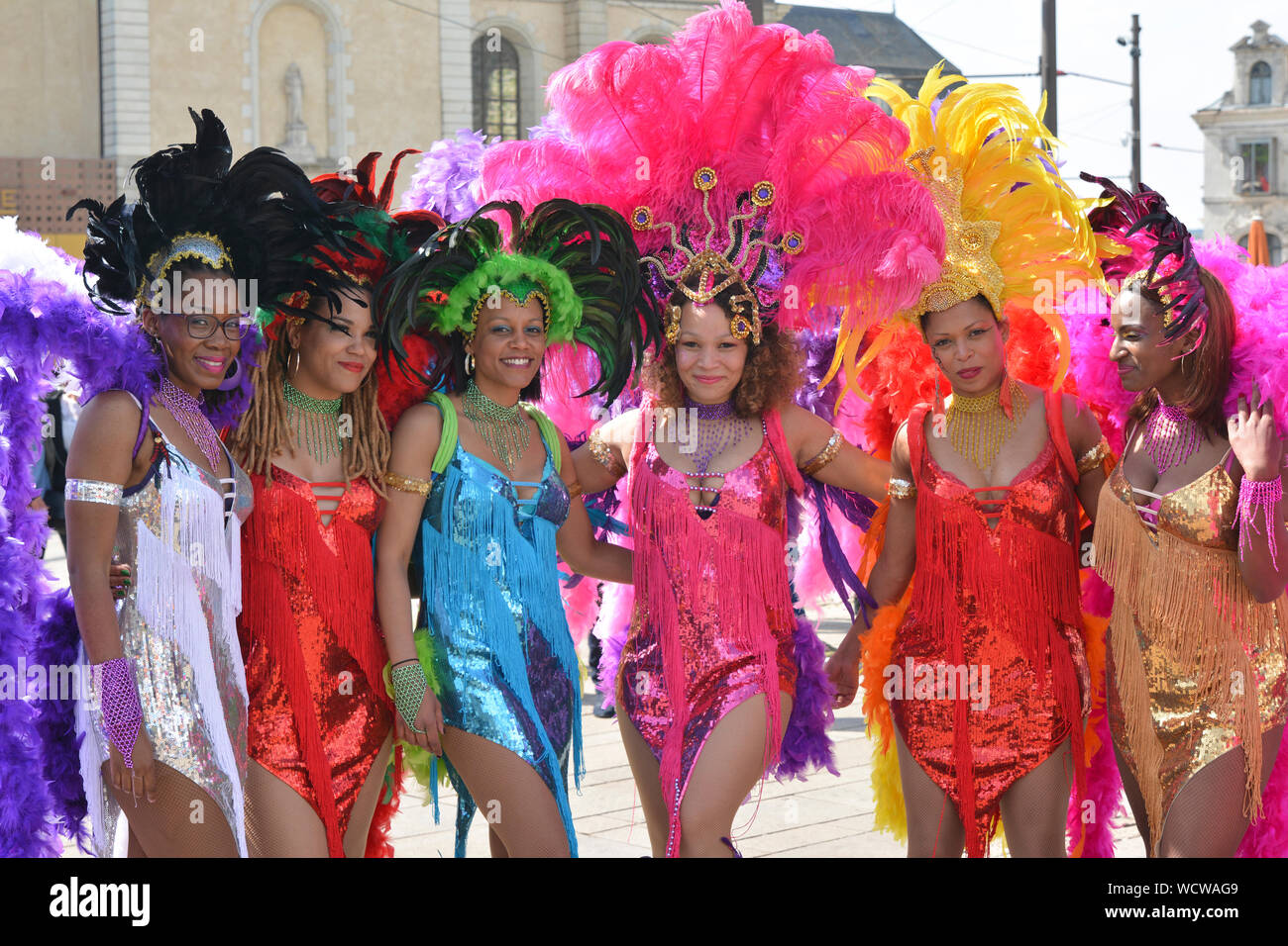 LE MANS, FRANCE APRIL 22, 2017 Festival Europe jazz The woman