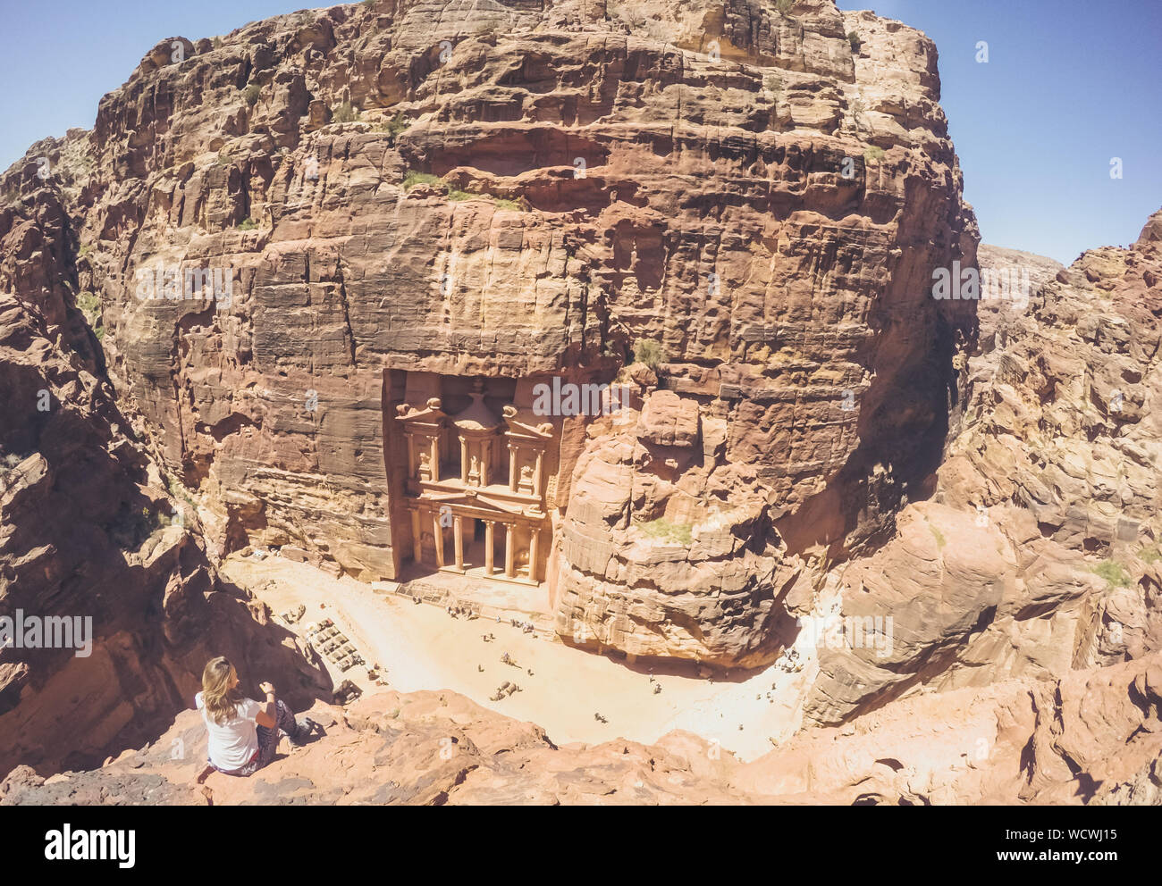 Jordan Petra Aerial High Resolution Stock Photography and Images - Alamy