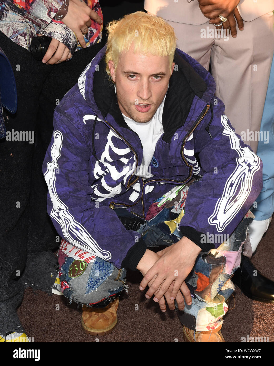 August 27, 2019, Santa Monica, California, USA: White Trash Tyler attends  the Premiere Of Netflix's 'Travis Scott: Look Mom I Can Fly' in Santa  Monica at Barker Hangar. (Credit Image: © Billy