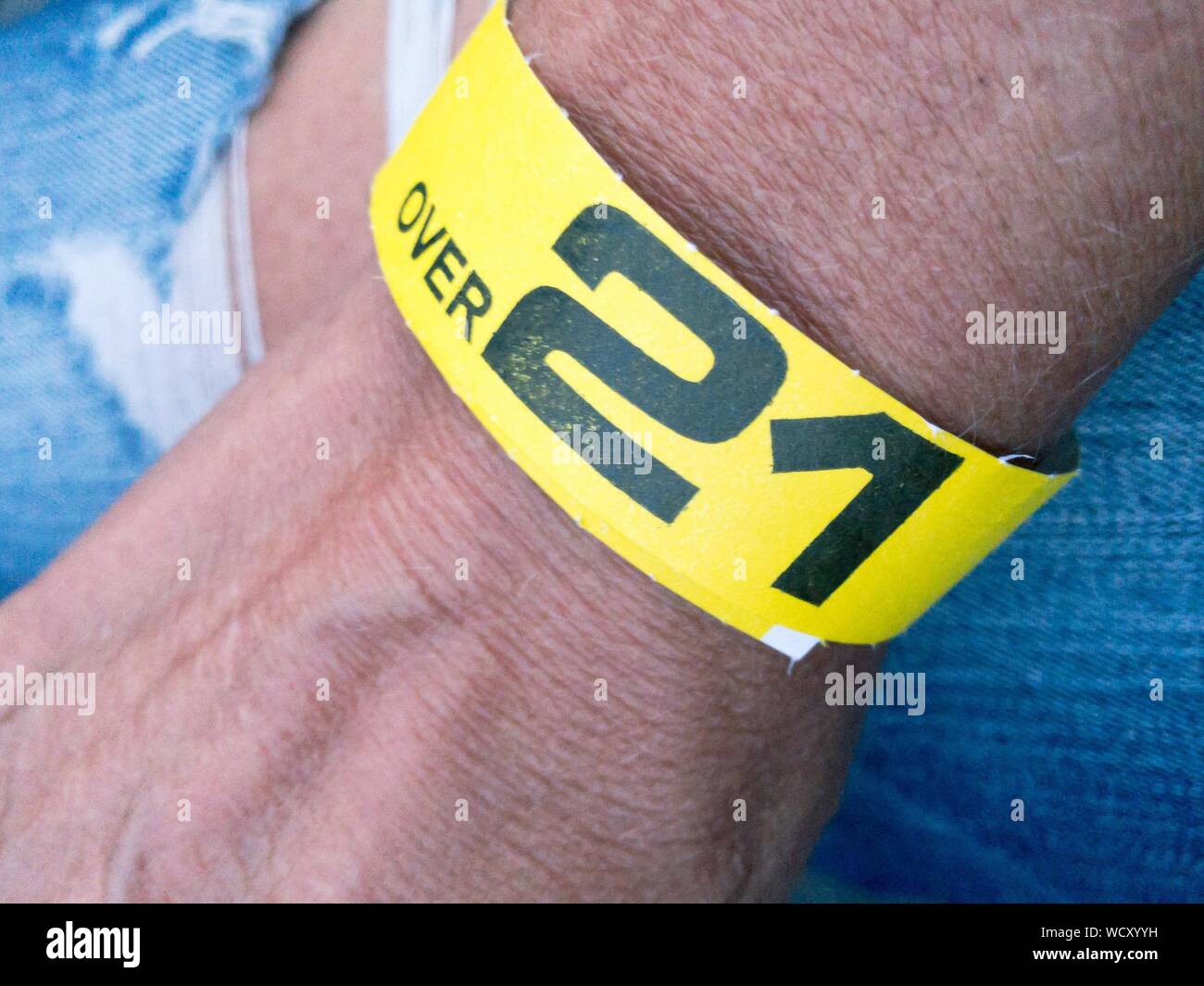 Wristband hand hires stock photography and images Alamy