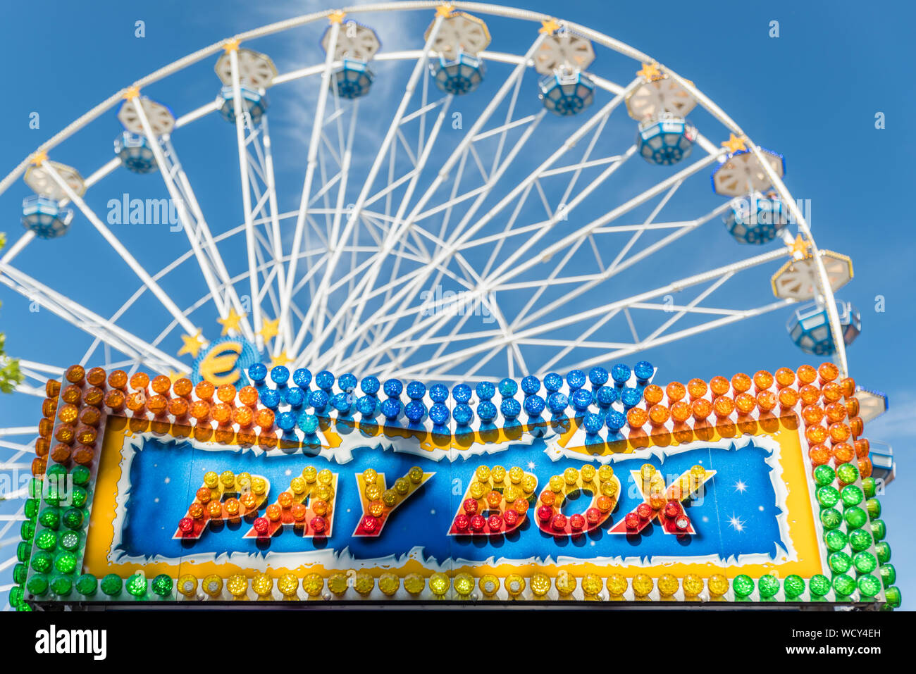 Fancy fair signs for banners and text for commercial use Stock Photo