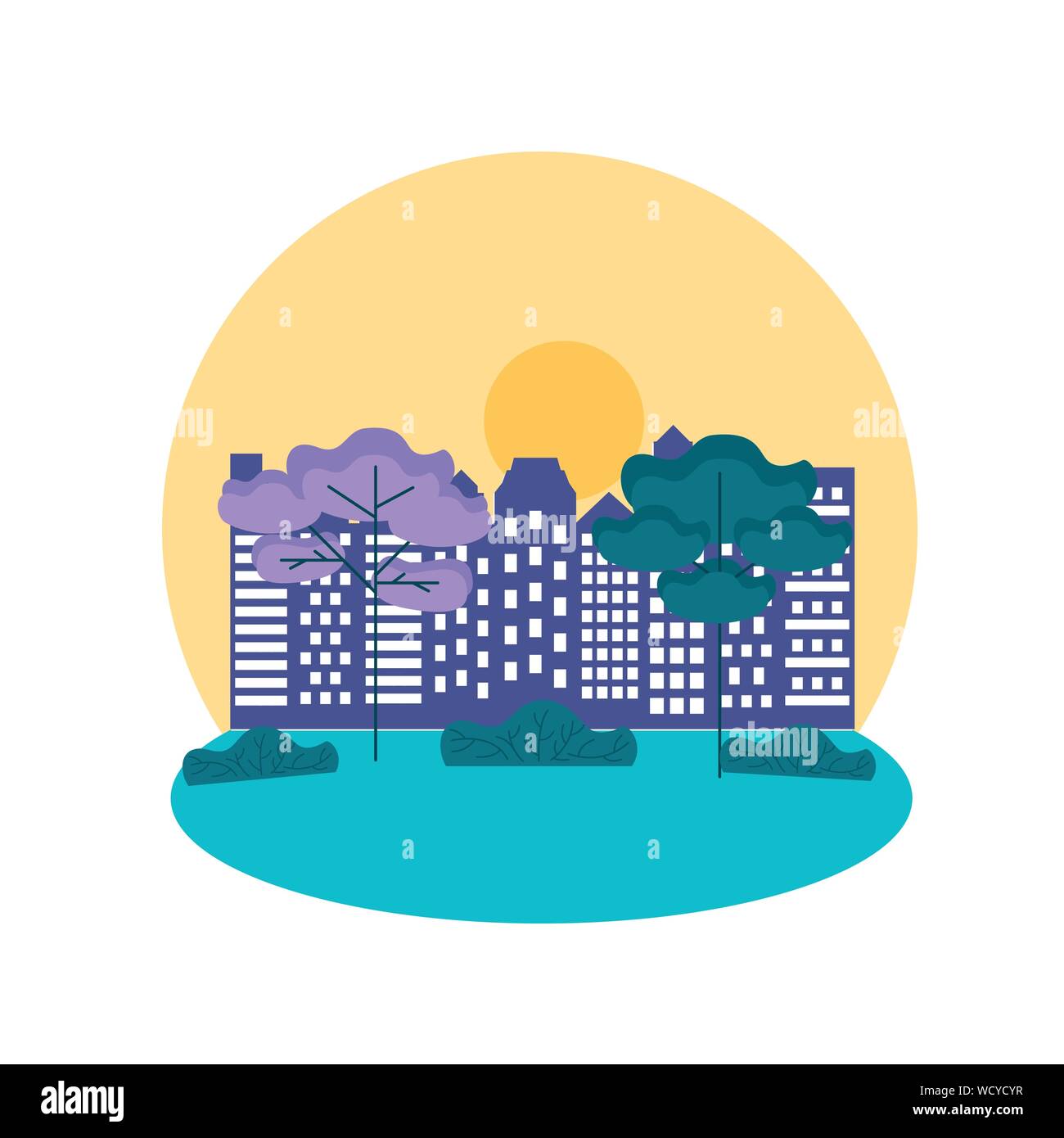Isolated city vector design Stock Vector Image & Art - Alamy