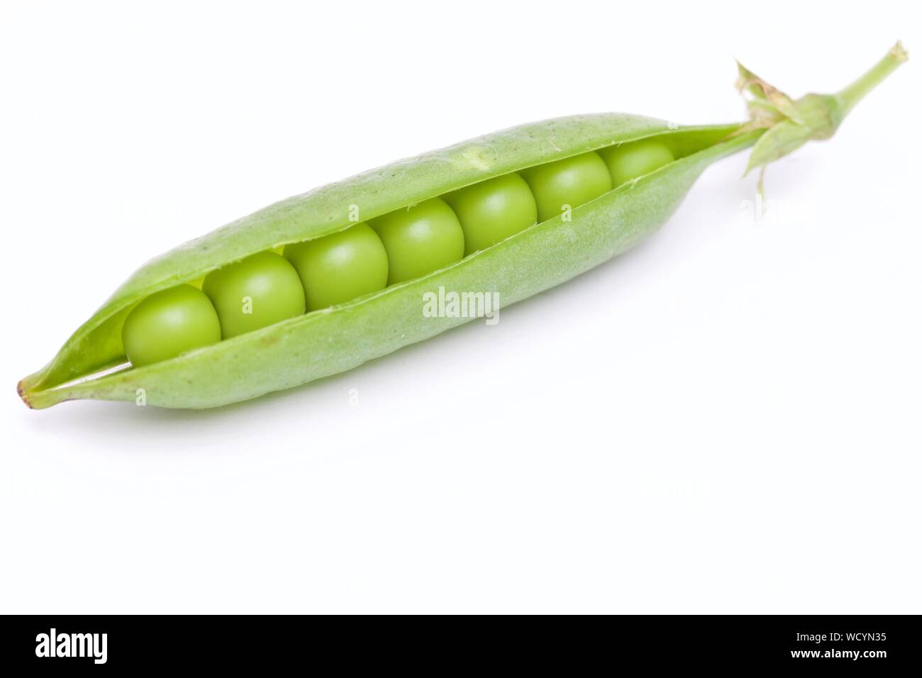 Peas In A Pod Stock Photo