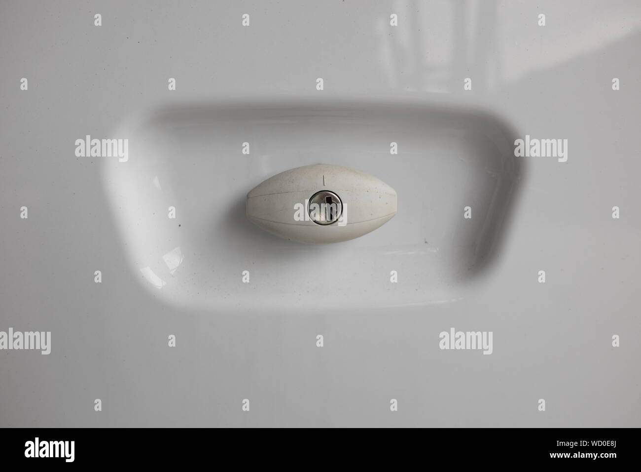 Close-up Of Key Hole Stock Photo