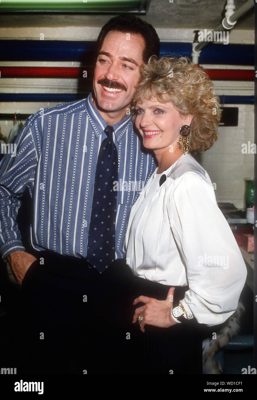 Barry Williams Florence Henderson 1988 Photo By Michael Ferguson Photolink Mediapunch Stock