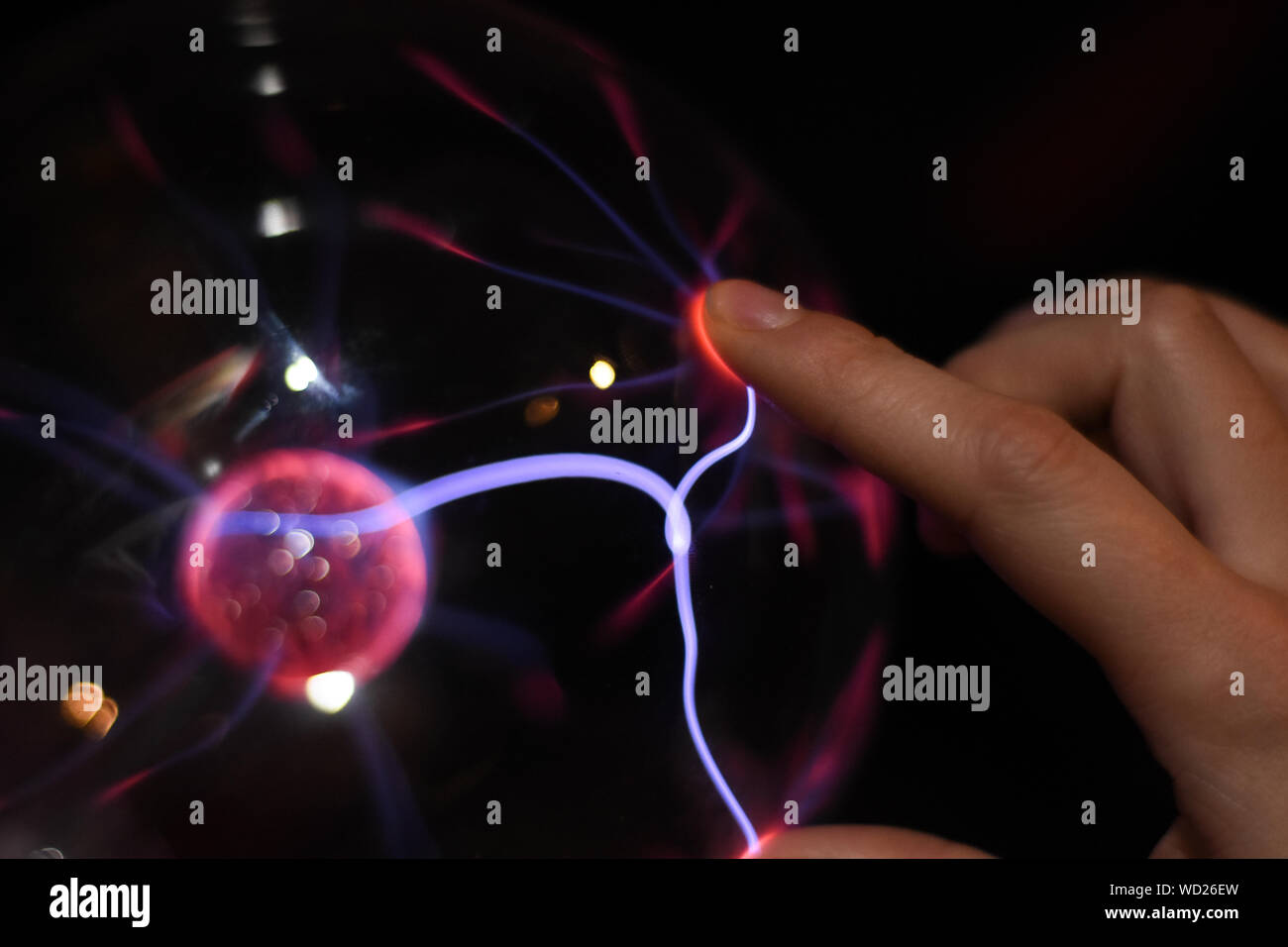 Plasma ball hi-res stock photography and images - Alamy