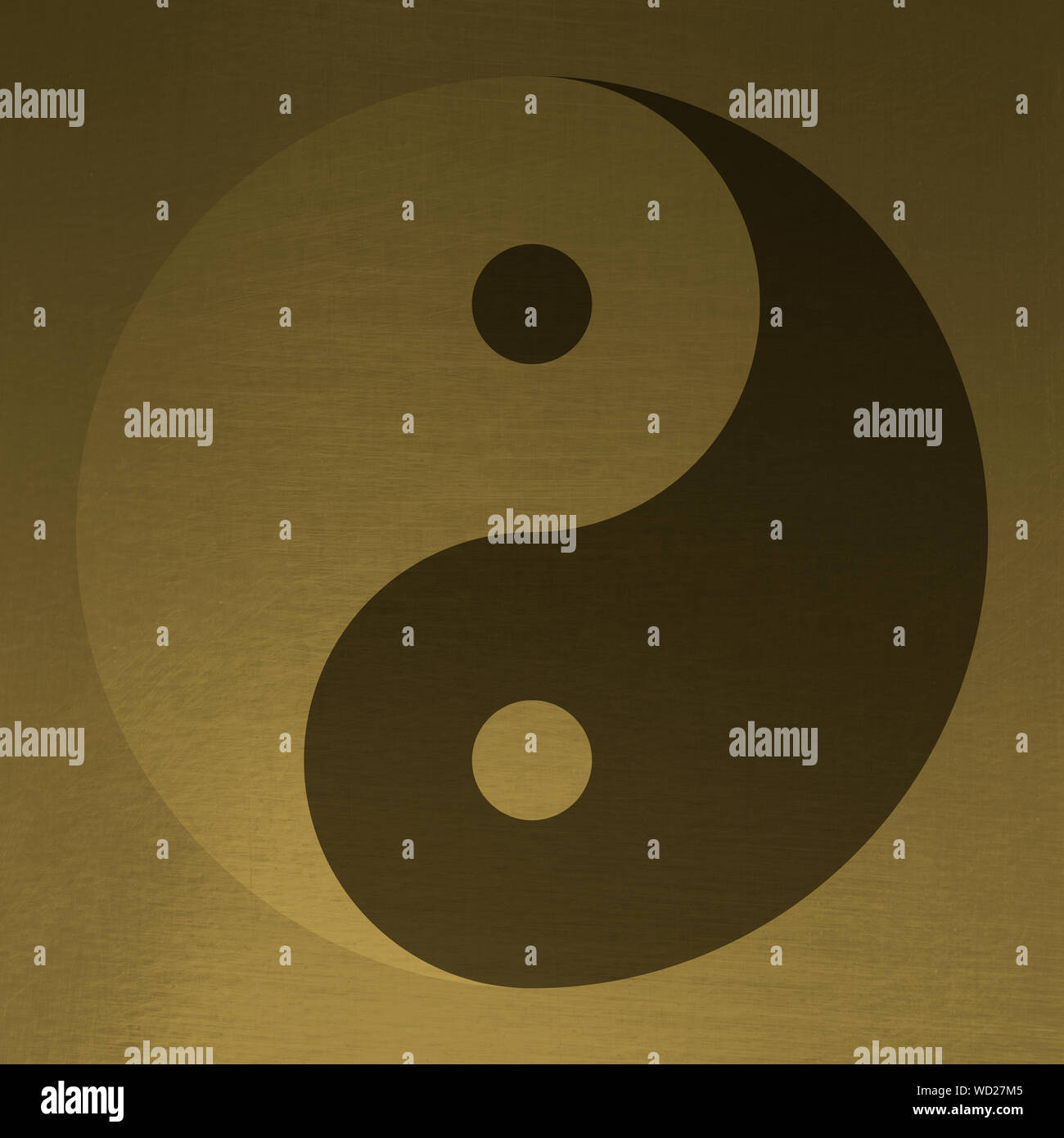 Yin and Yang Symbol Stock Photo