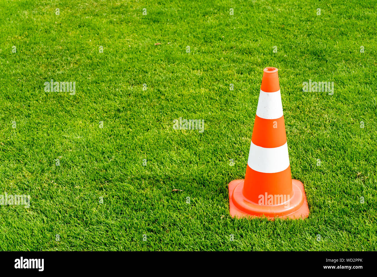 Striped traffic cone hires stock photography and images Alamy