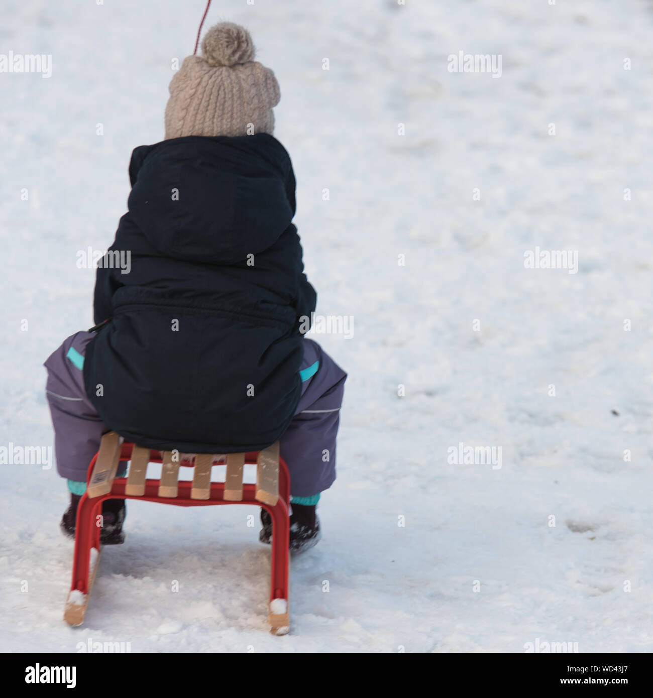 Child Sitting Stool High Resolution Stock Photography and Images - Alamy