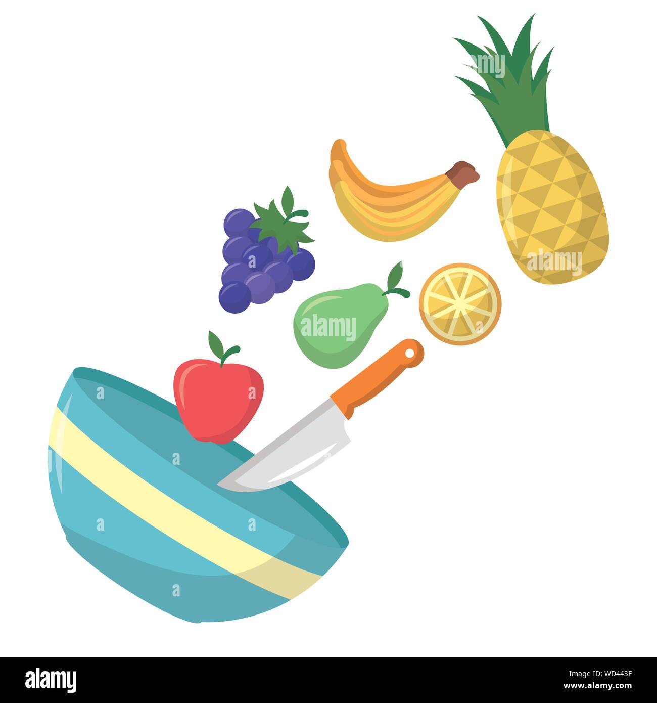 Isolated fruits vector design Stock Vector Image & Art - Alamy