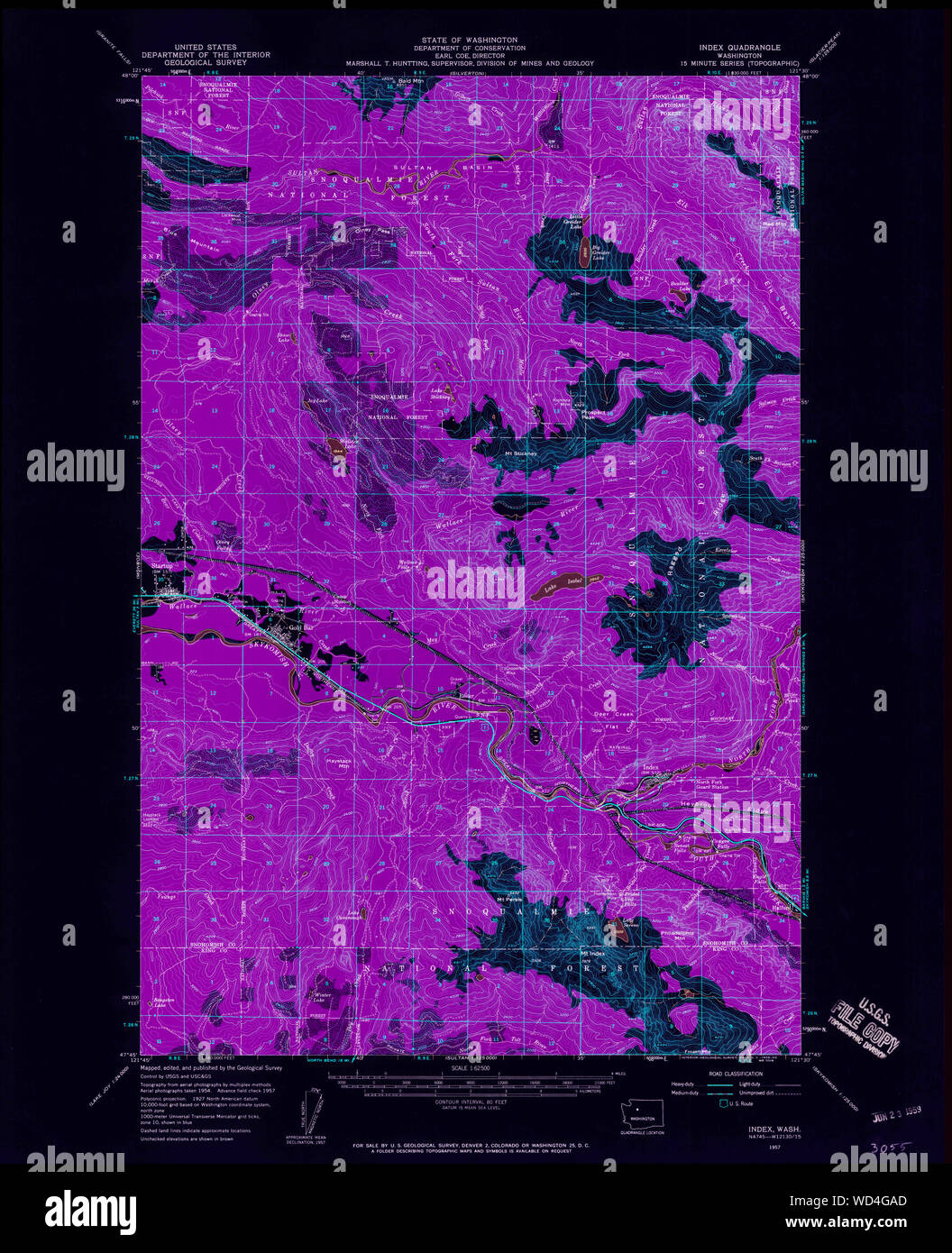 Geological map index hi-res stock photography and images - Alamy