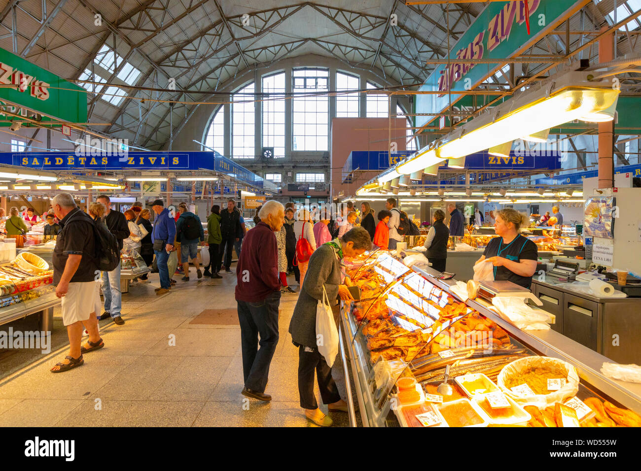 Central Market, Riga, Latvia, Northern Europe Stock Photo - Alamy