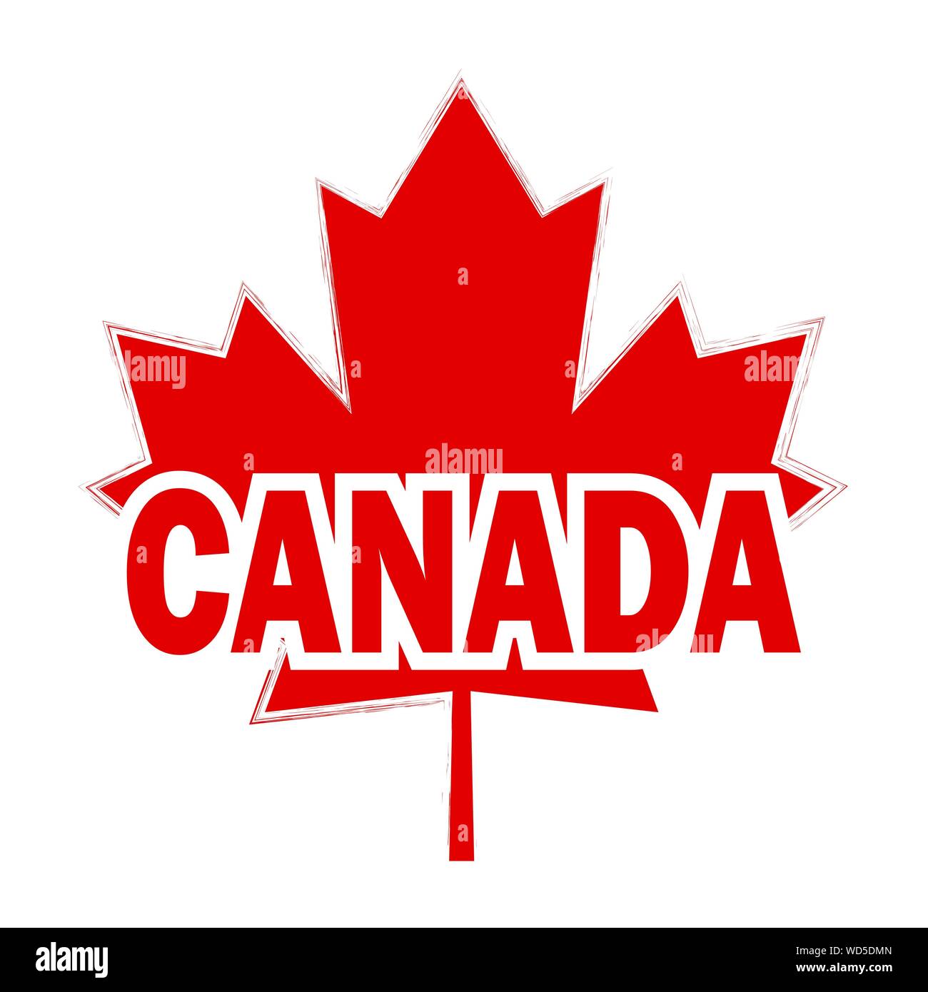Happy Canada Day Stock Vector