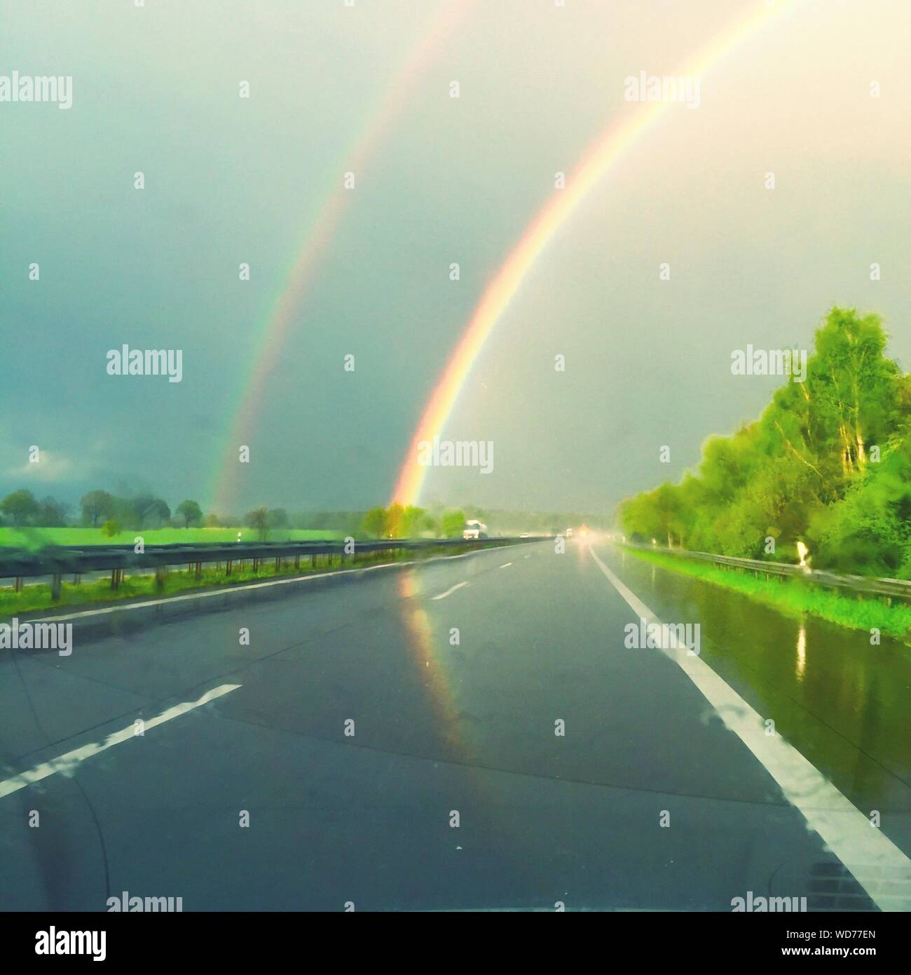 Rain Rove's Rainbows rain hi-res stock photography and images - Alamy
