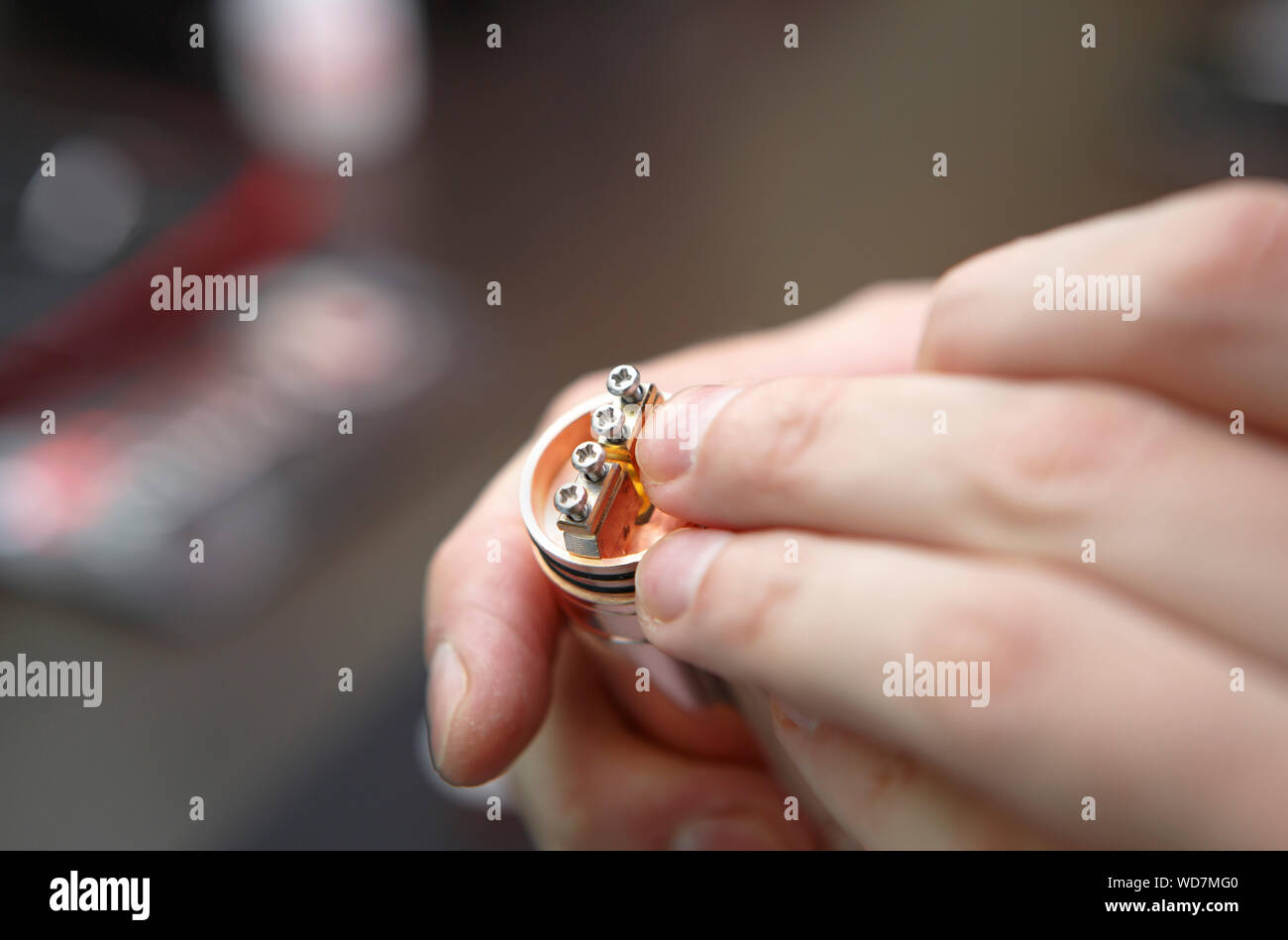 The vape specialist hi-res stock photography and images
