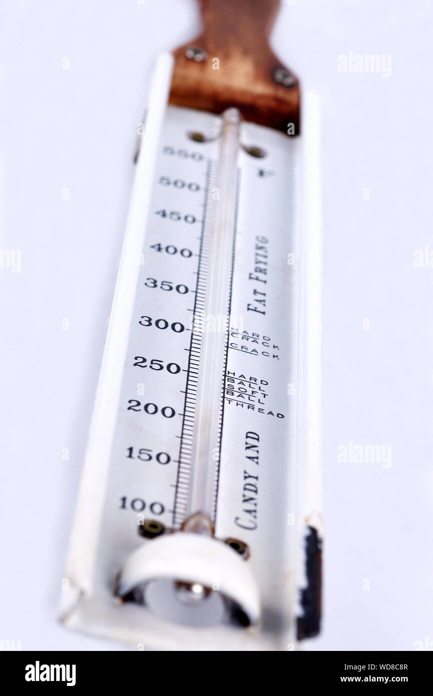 Candy and Fat frying thermometer Stock Photo Alamy