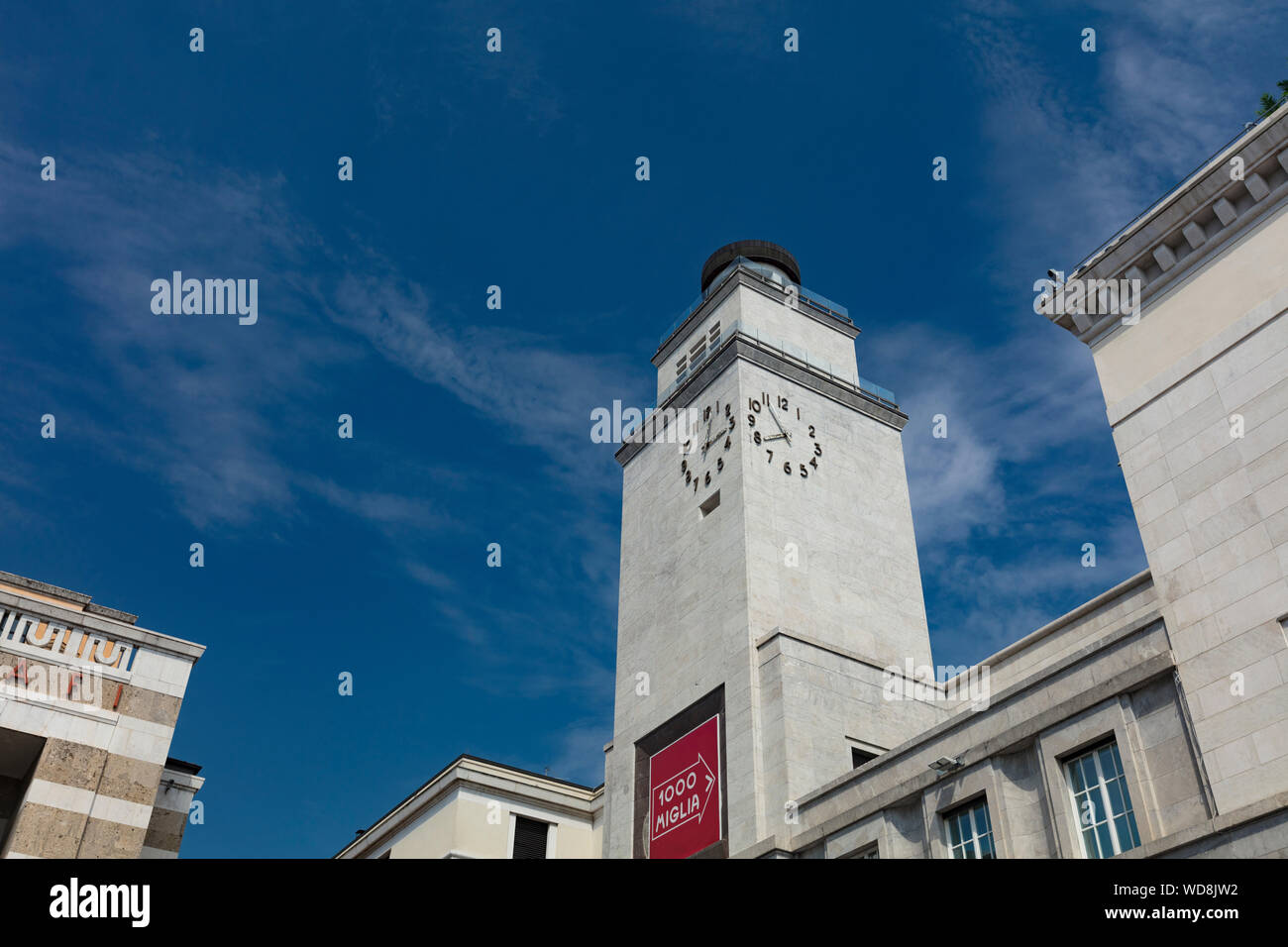 Brescia, Italy, Europe, August 2019, a view of the buildings in the