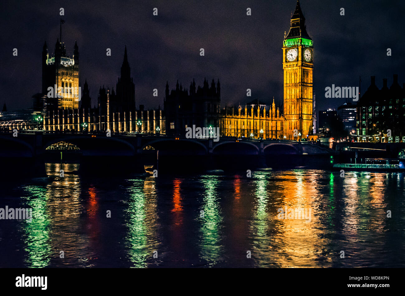 Waterfront view big ben hi-res stock photography and images - Alamy