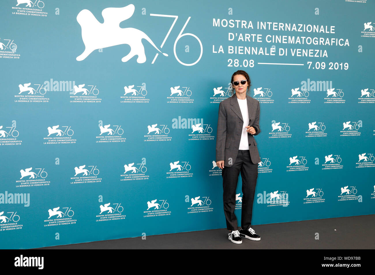 Lucrecia Martel at the photocall of the International Jury of the Biennale di Venezia 2019/76th Venice International Film Festival at the Palazzo del Casino. Venice, 28.08.2019 | usage worldwide Stock Photo