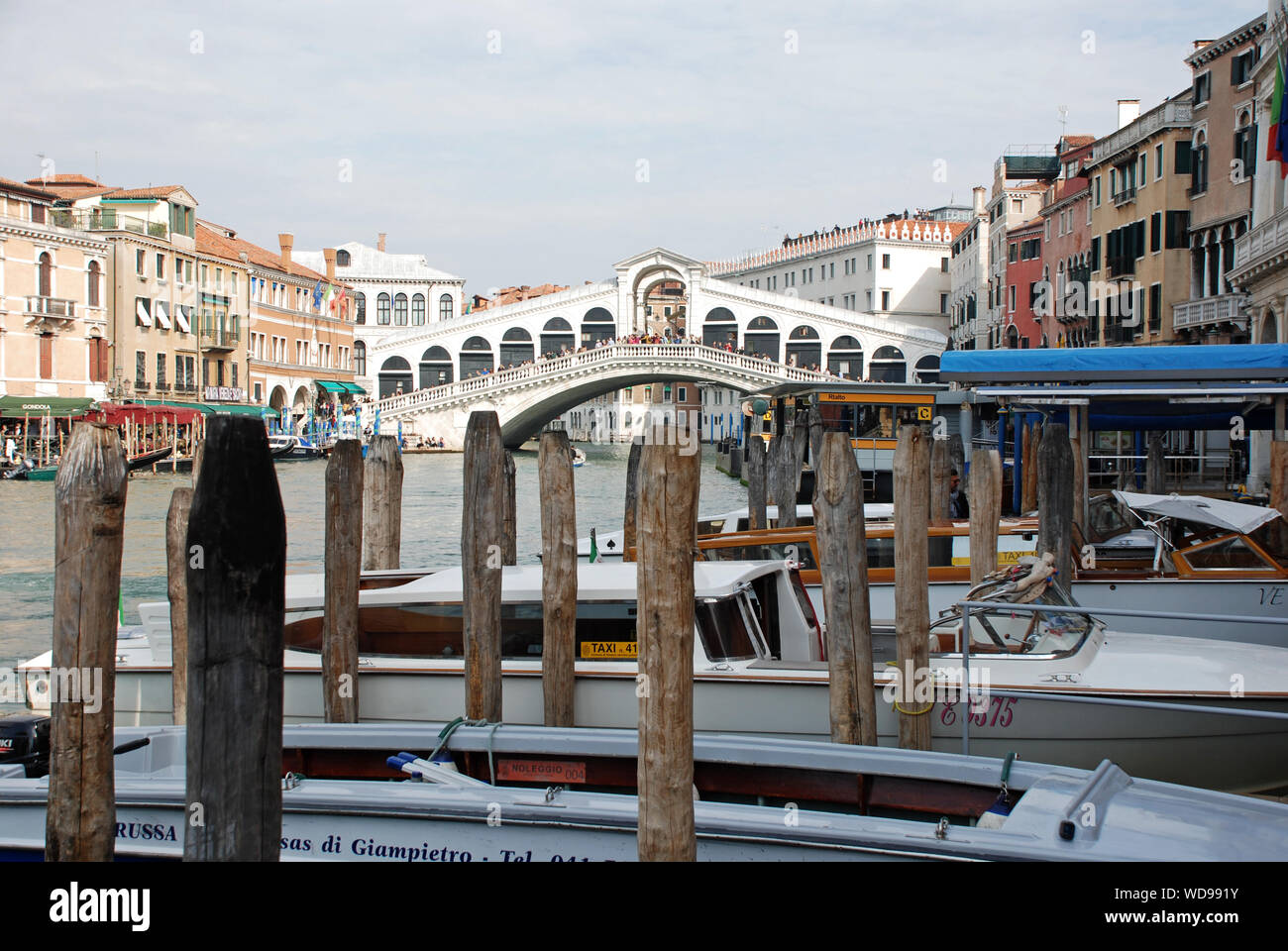 Rialto Bridge, Venice, Italy Stock Photo