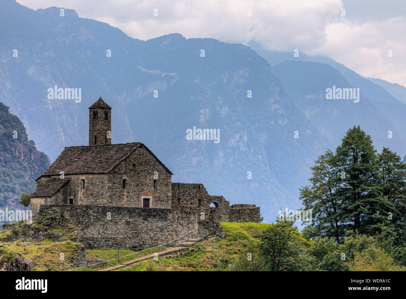 Giornico, Ticino, Switzerland, Europe Stock Photo