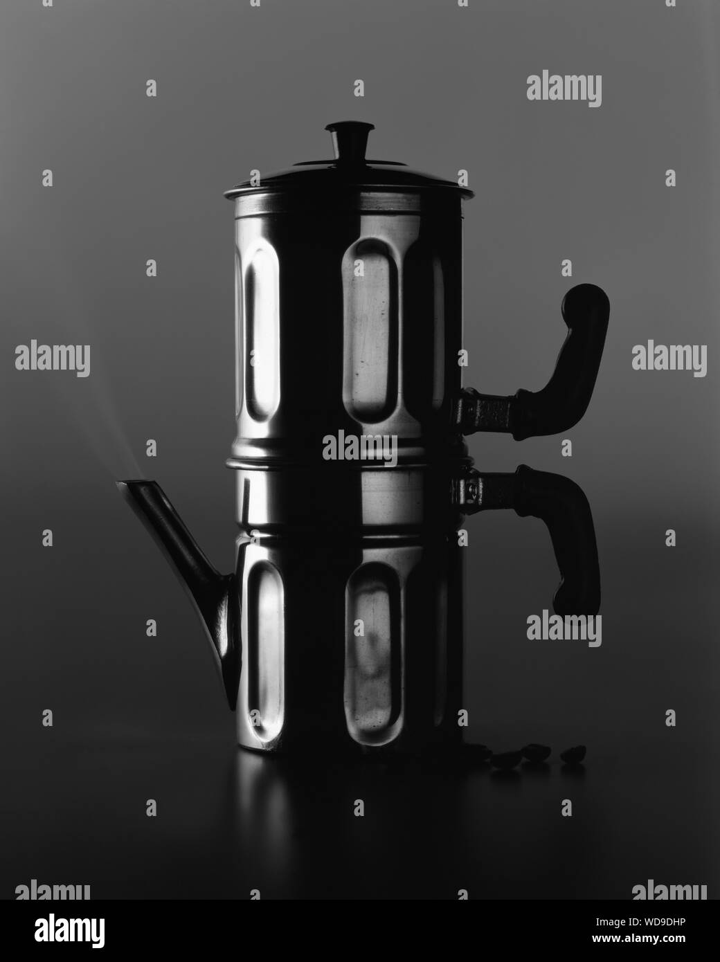 Vintage Coffee Percolator Stock Photo